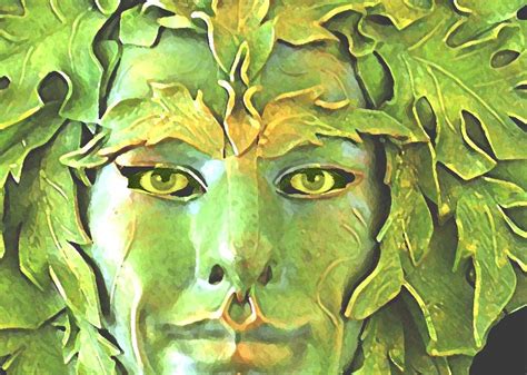  The Green Man: A Mysterious Guardian Embedded Deep Within the Folklore of Ancient Britain!